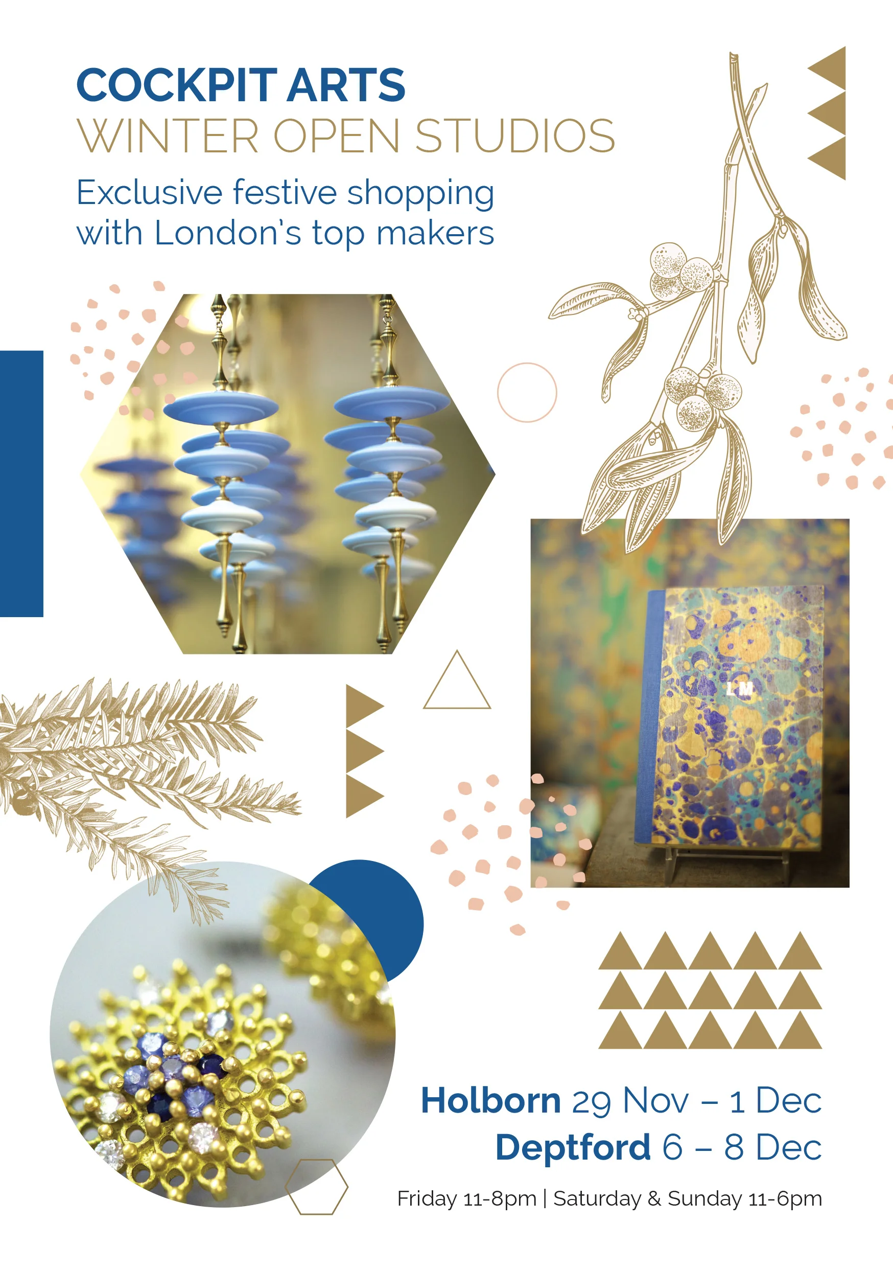 Cockpit Arts Deptford, Winter open studios