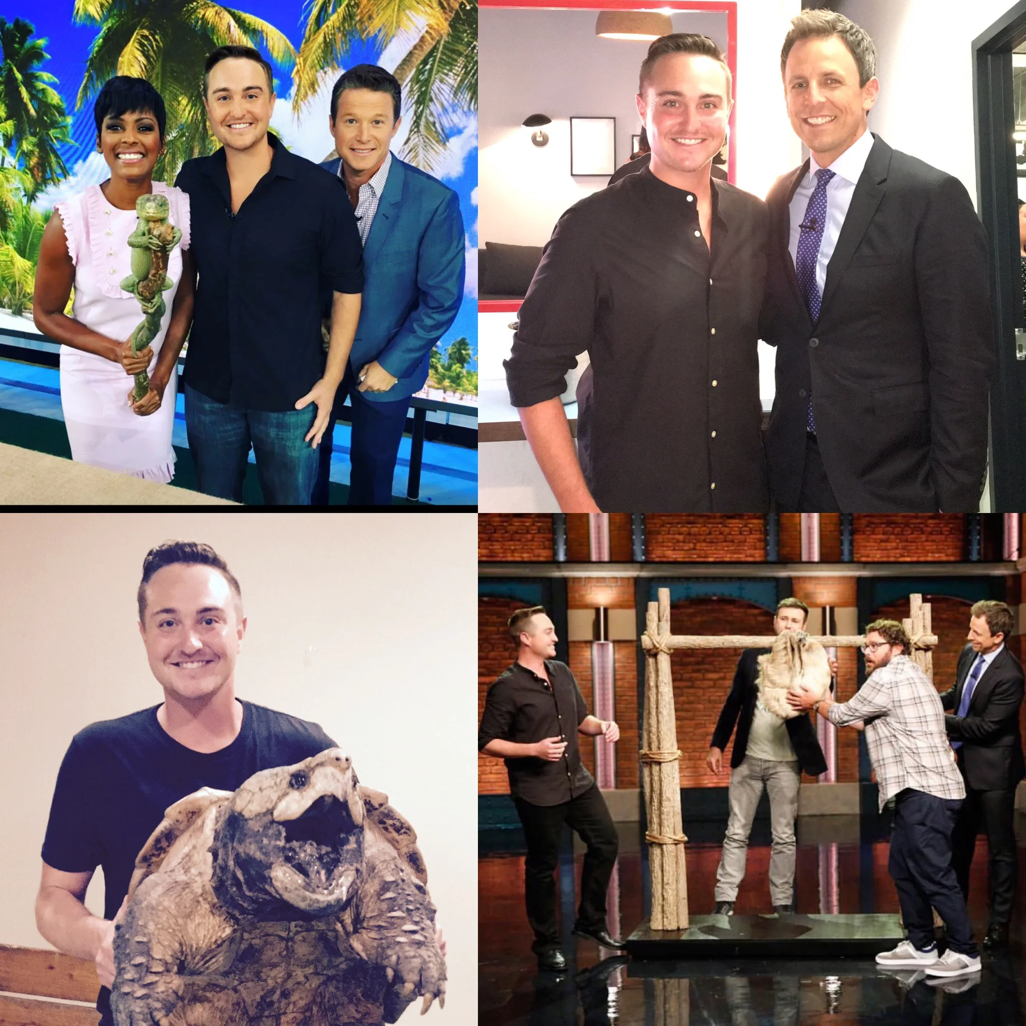 Sloths, Skinks, 'Today Show' & 'Late Night'