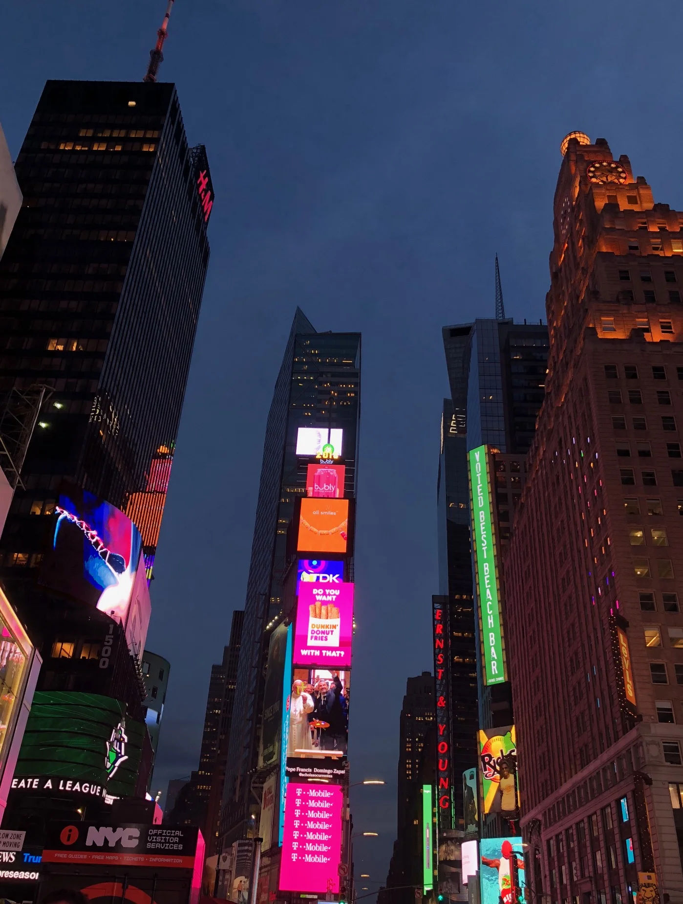 Times Square. 