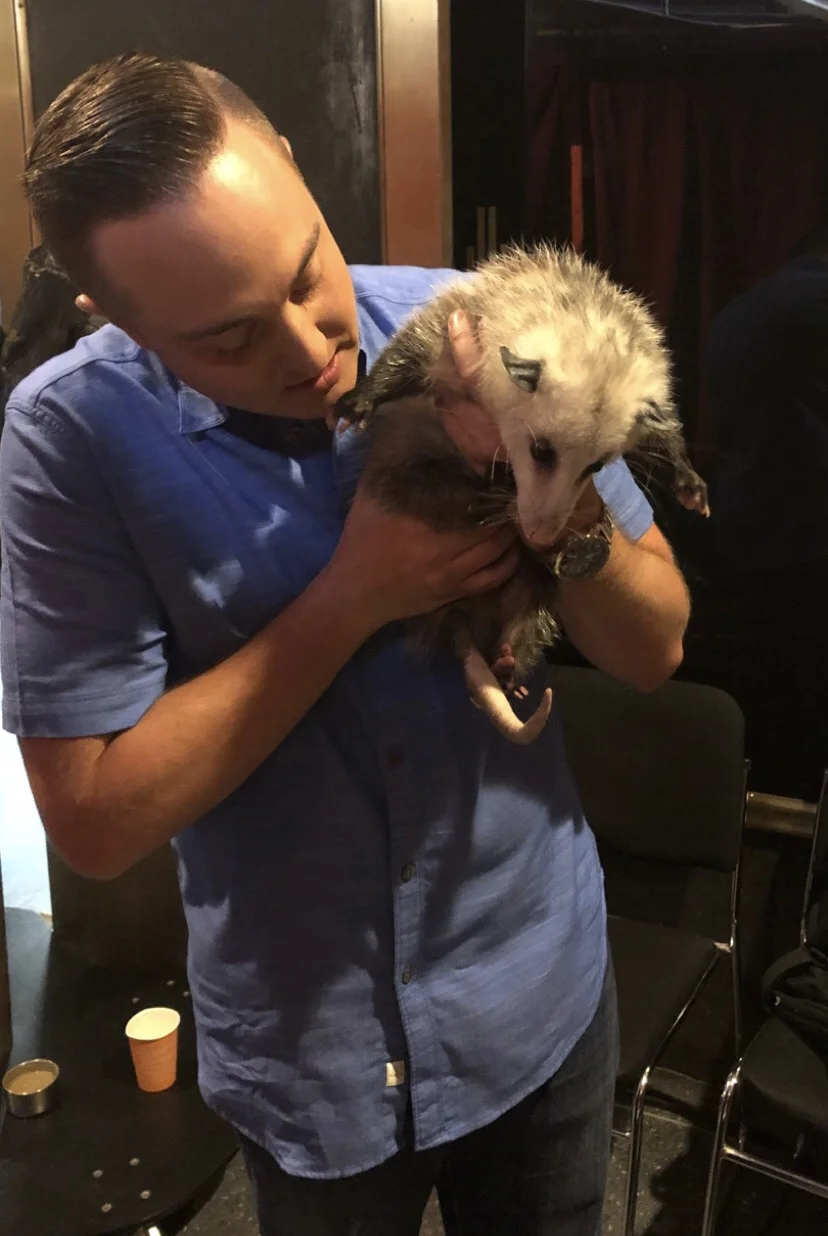 "Fern", a 1-year-old Virginia Opossum from the Pittsburgh Zoo and PPG Aquarium. 