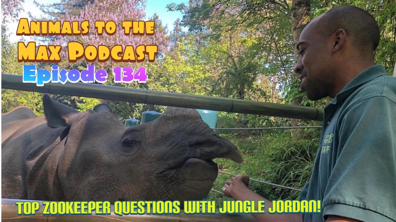 National Zoo Keeper Week — Animals To The MAX Podcast — 