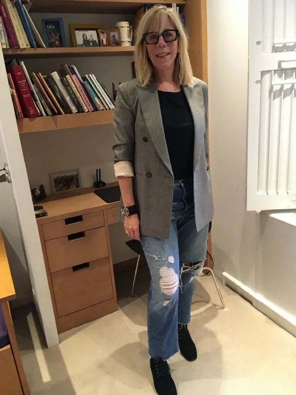 I’d never dressed these jeans up before