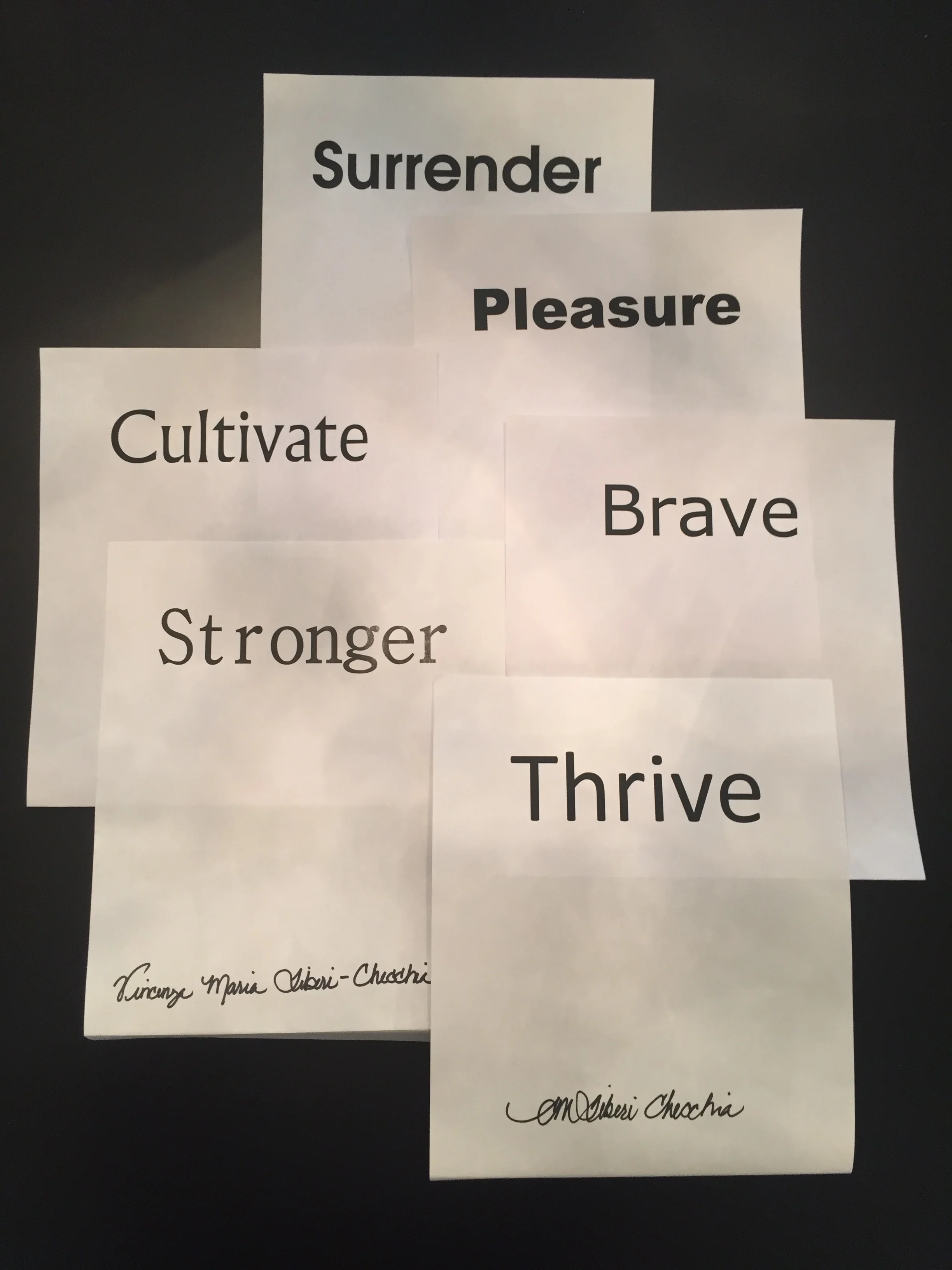 My New Year's Spiritual Practice - Setting an Intentional Word