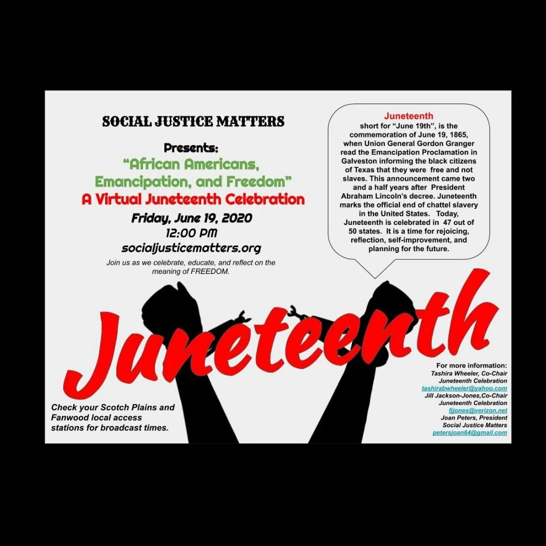 Join Us for a Virtual Juneteenth Celebration