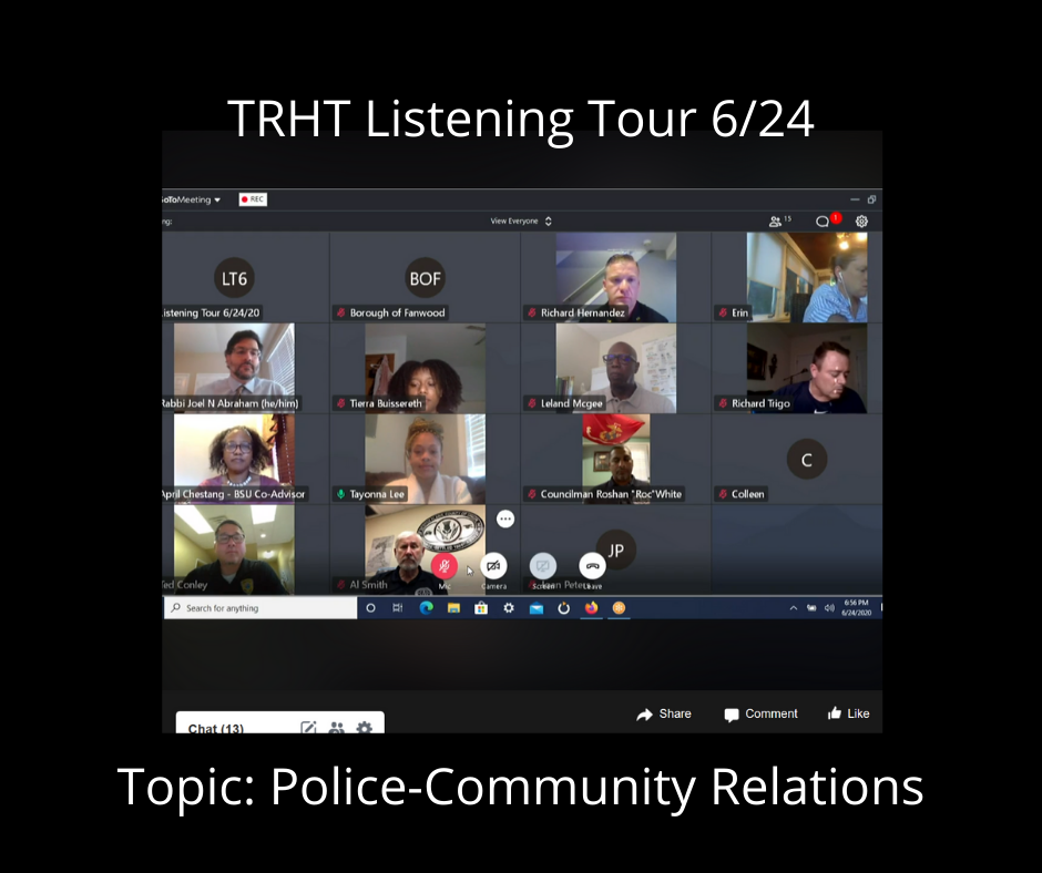 Discussed: Police-Community Relations