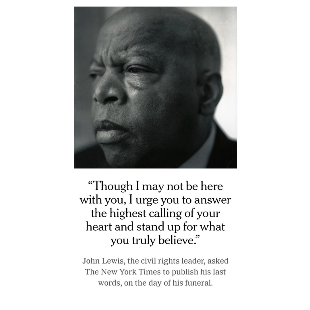 John Lewis: Together, You Can Redeem the Soul of Our Nation