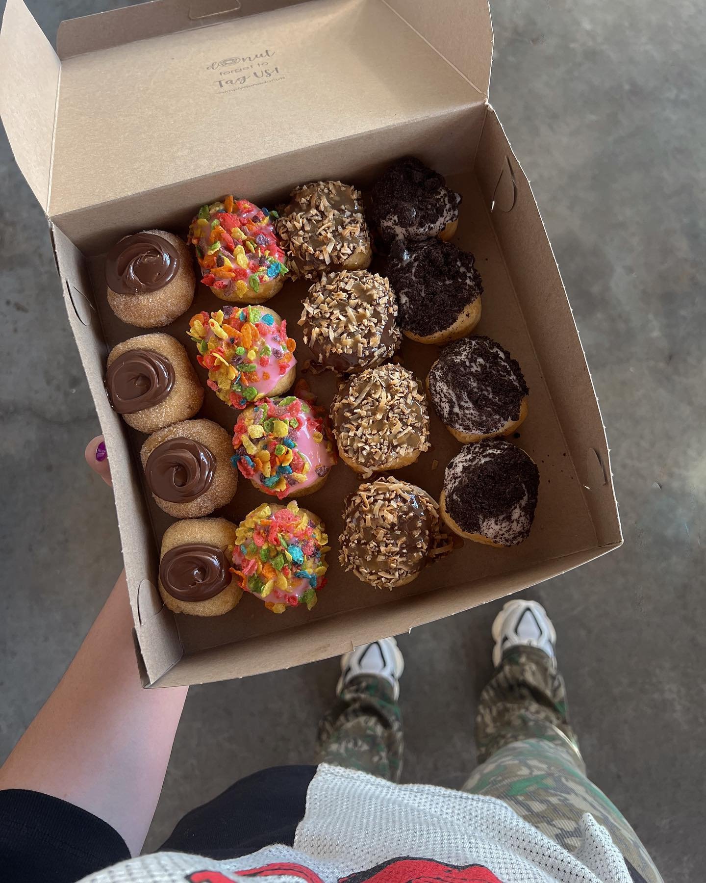 Donut runs with my little bestieeee 🍩☕️👯&zwj;♀️