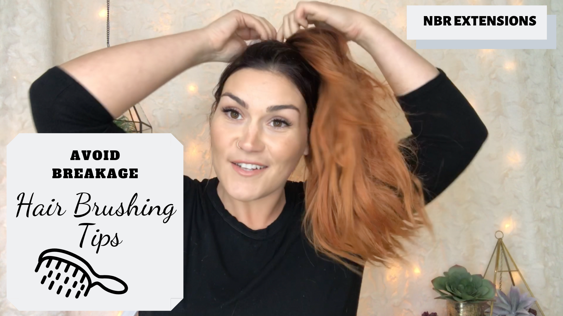 At Home Care: Brushing your NBR Extensions