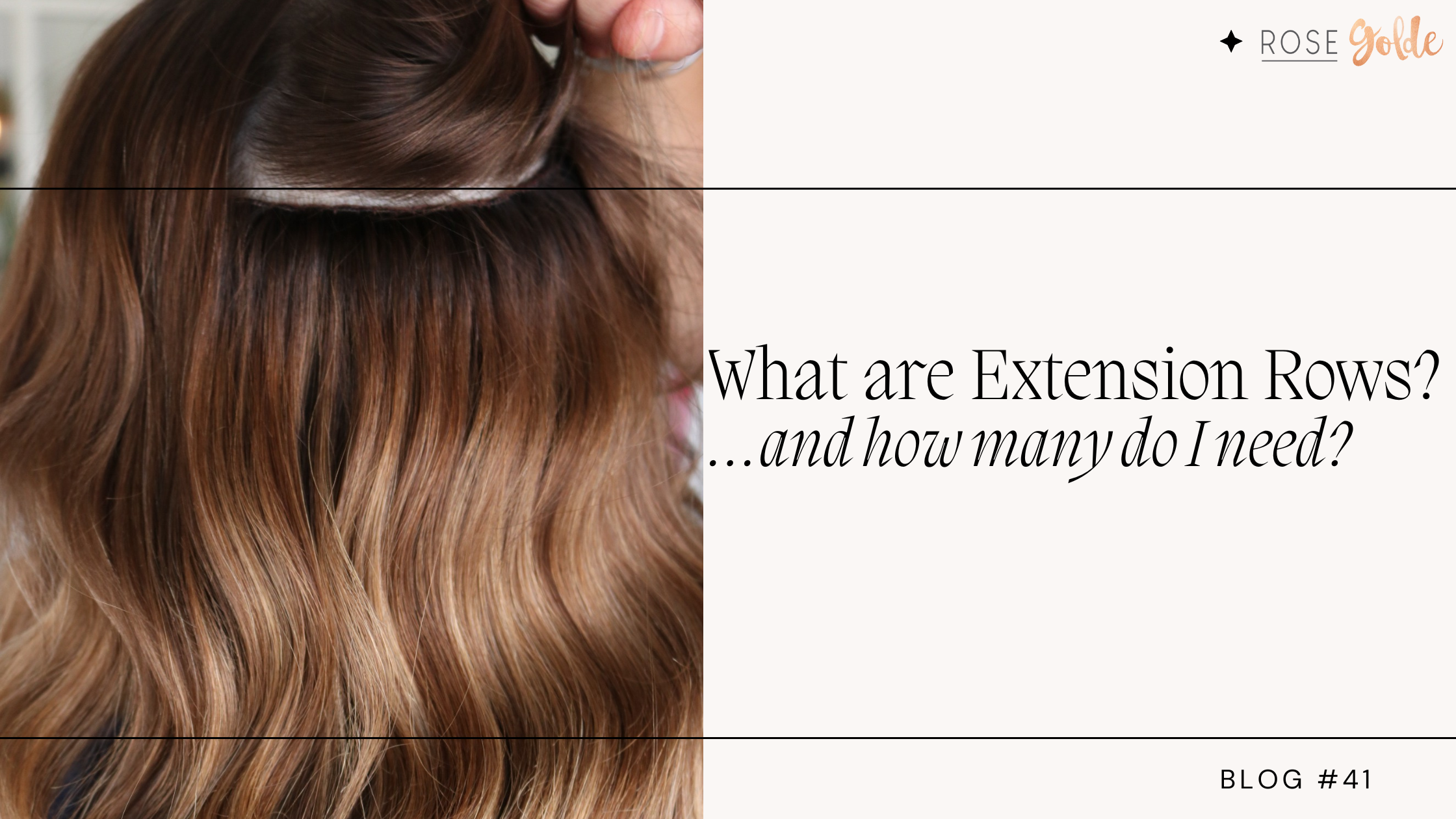 I know Hair Lingo can be tricky, everyone is just feeling comfortable incorporating Balayage into their vocabulary- and now you’re trying to add in new words like Rows, Wefts, Mini’s, Hand Tied - ALL OF IT - it’s a lot to understand and t