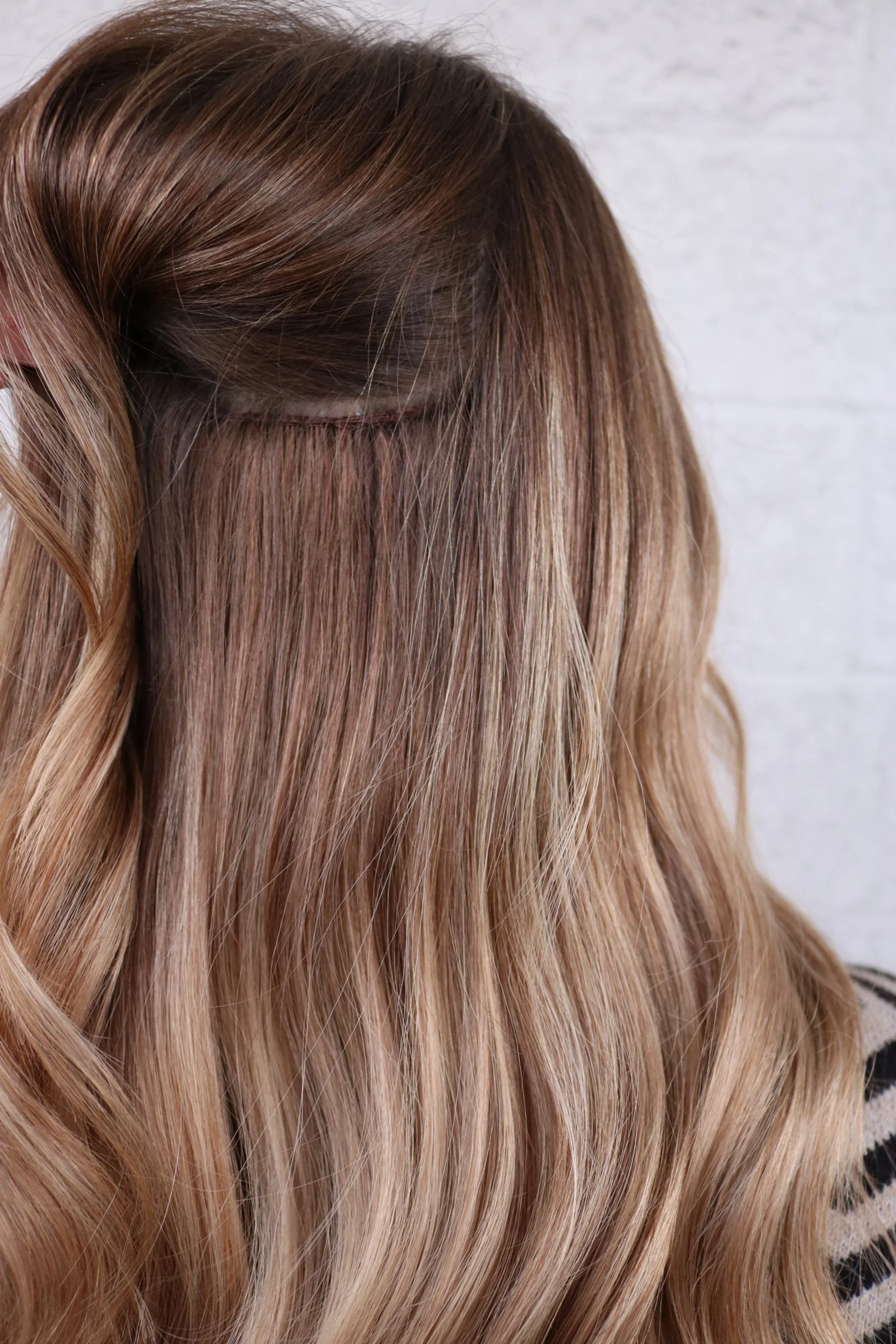 golden brunette hair extensions.JPG