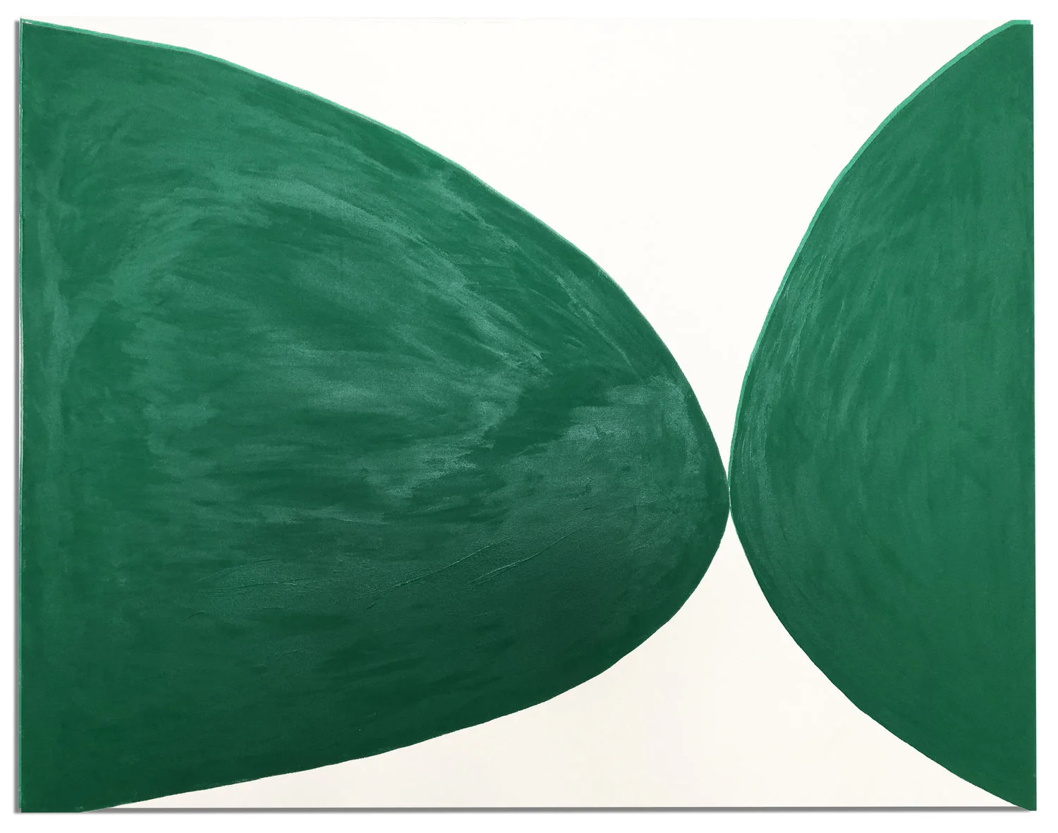 Fabian Bernal_untitled green_acrylic on untreated canvas_39x50_2016.jpg