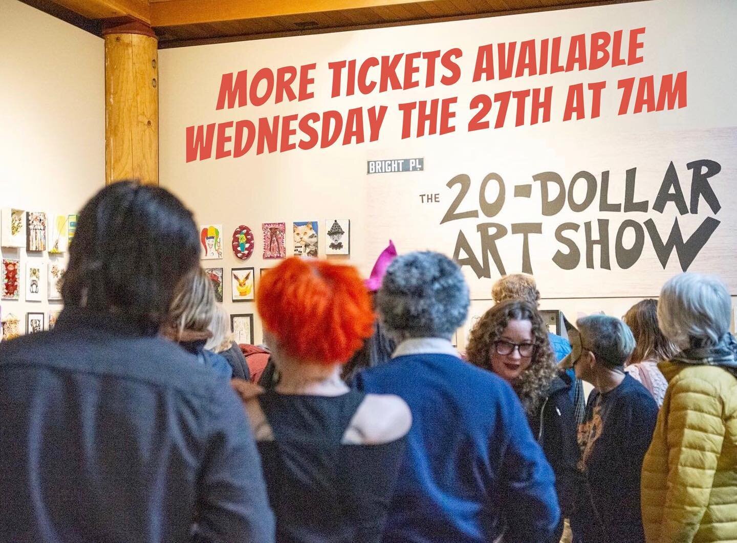 If you missed out on the last batch, this post is for you! Another round of tickets will be available Wednesday the 27th bright and early at 7am. This is important: these tickets are for a later entry - you get into the show at 6:30pm, not 5:30pm. Th