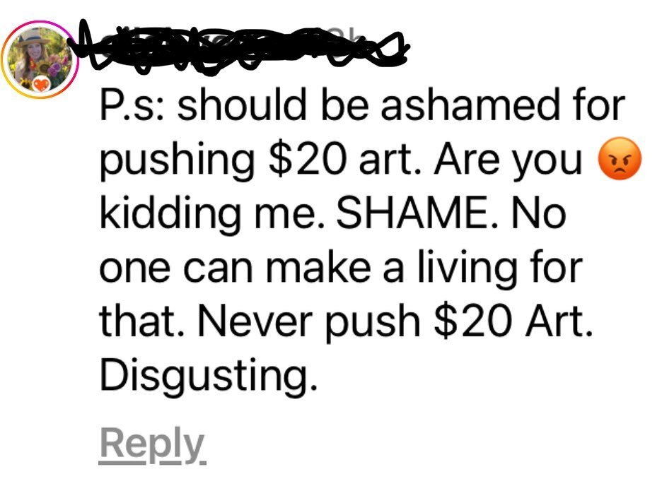 In today&rsquo;s reality, $20 is simultaneously nothing, and also a lot of money to spend on something &ldquo;frivolous&rdquo;. We know that asking artists to create original art for a measly $20 might, in some circles, sound offensive, like we aren&