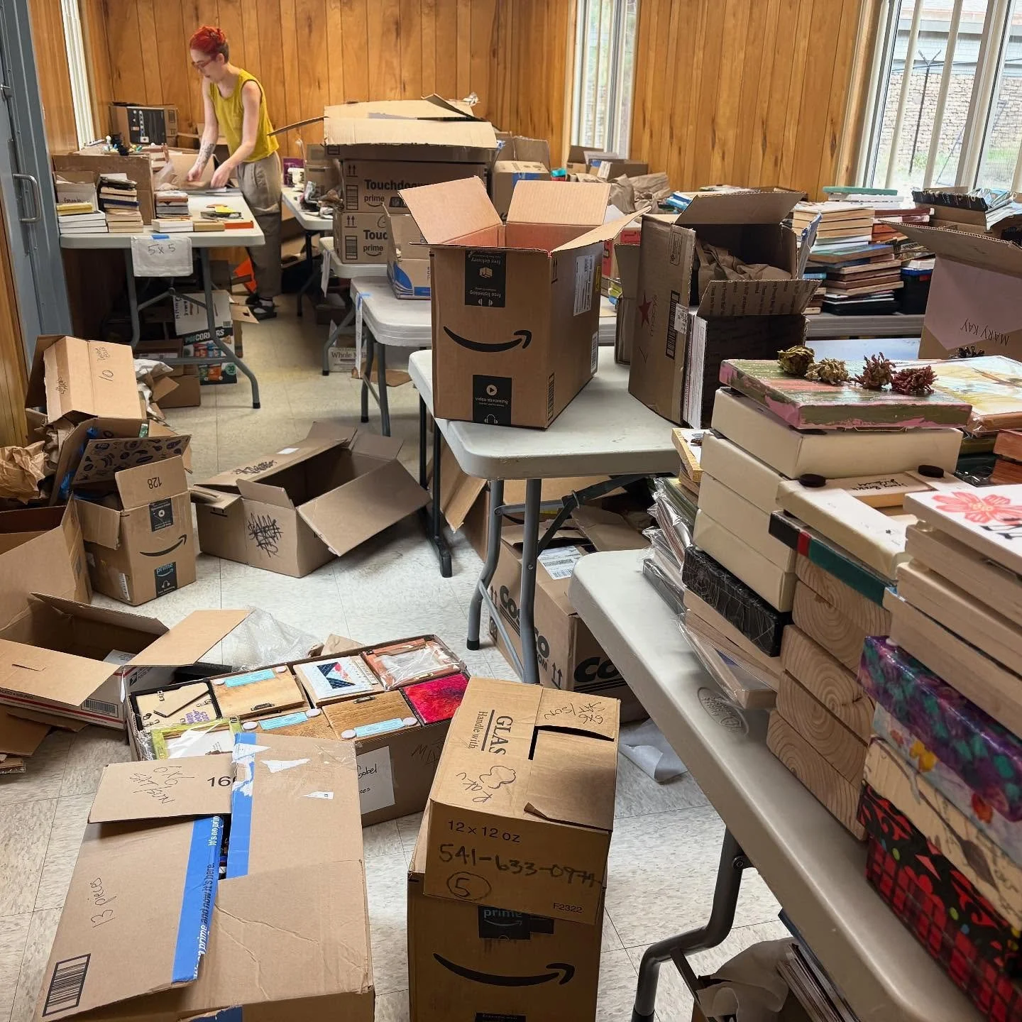 Making messes, and hopefully some progress! Show will be up for your viewing pleasure beginning on Saturday the 4th 🥰 And hot tip! Only 90 or so tickets remain for Sunday morning (the 19th) - so if you&rsquo;ve been hesitating, you might want to get