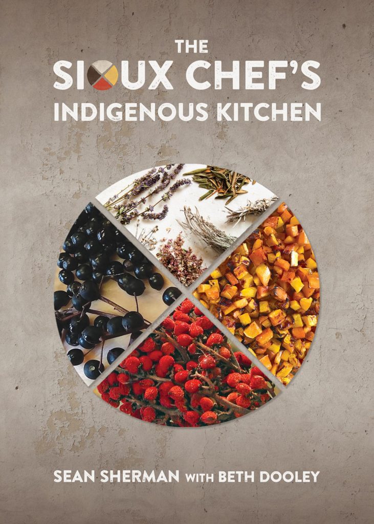 Recipe contribution in the Sioux Chef's Indigenous Kitchen Cookbook 