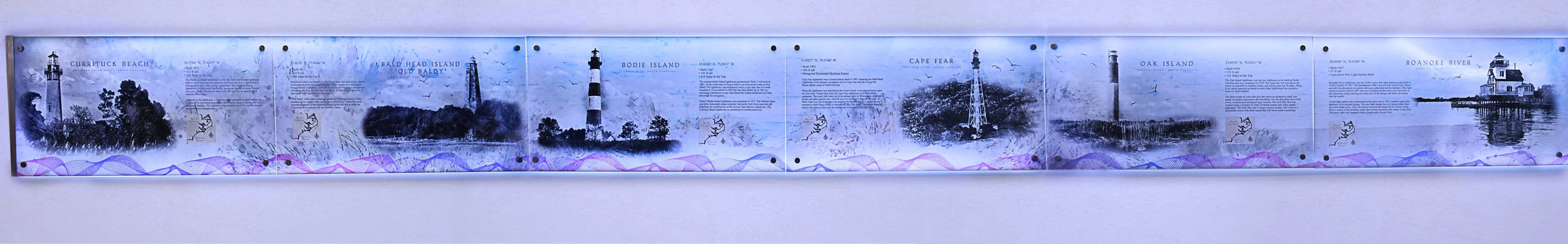 Ribbon Wall Installation (Long wall)