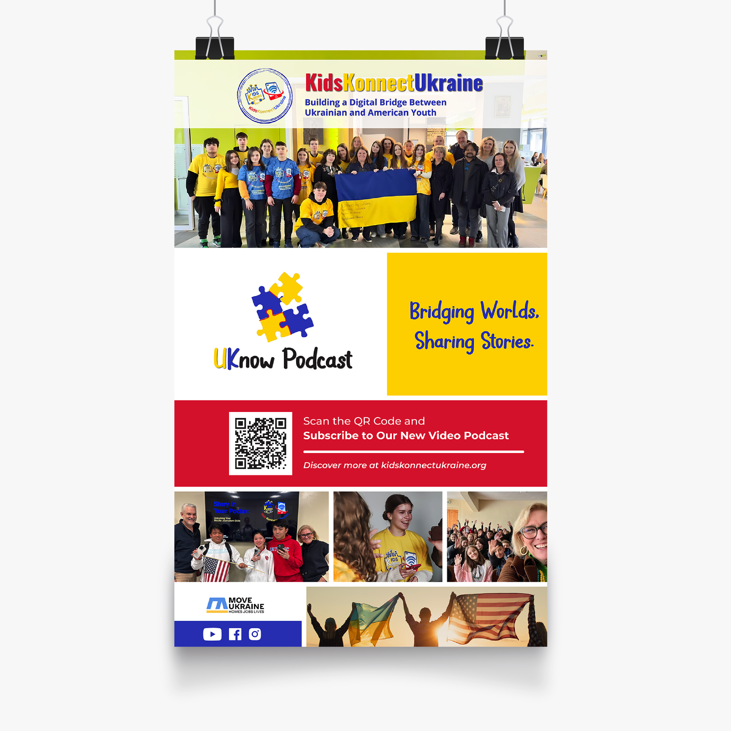 Kids Konnect Ukraine Conference Poster