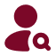 person icon with magnifying glass
