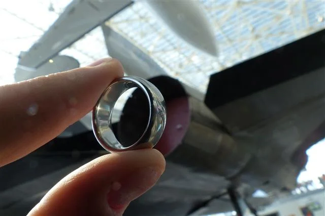 Hi Dan, Well I made it to Seattle last night! My body clock is all a bit confused currently so I'm wide awake at 4am. So I thought I would send you a quick email about the ring. Let me start by saying wow. The pictures my friend sent me don't do it justice at all. In person It is even more beautiful and what's more it fits me absolutely perfectly. It's so comfortable! The coloration is perfect as well! It has surpassed all my expectations and I couldn't be happier. You sir are a highly skilled craftsman! Amazing! I will treasure it for the rest of my life. I will take some pictures of it over the rest of the holiday but I probably won't have time to send them to you until I get back to the UK. Thanks Again. Ben Dean