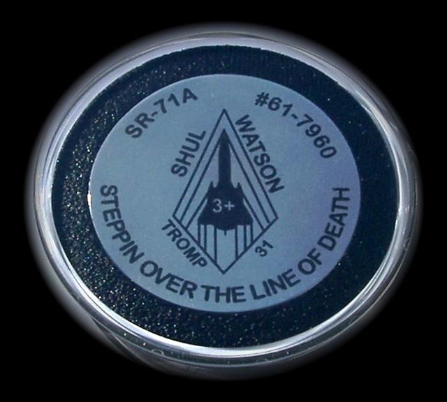 Commemorative SR-71 Challenge Coin