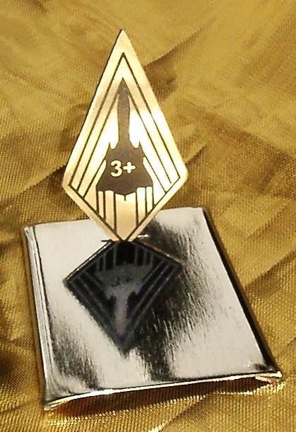 SR-71 Titanium MACH 3+ Diamond Patch Display