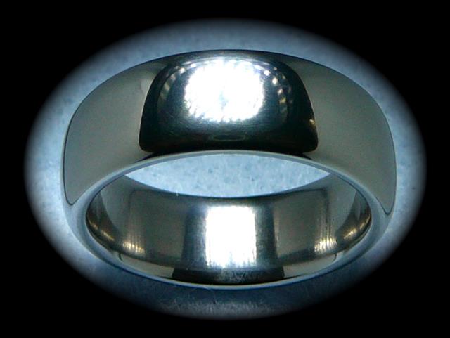 Dan, Received the ring today. Thank you, very cool. We both work at NASA and he is a big SR-71 and all aircraft and car fan. This is right up his alley. One question. The little piece of metal that came in the package, what is that? Thanks again. Wendy Given