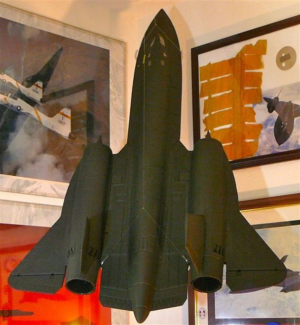 48 inch long, ducted fan, retractable LG, RC Blackbird