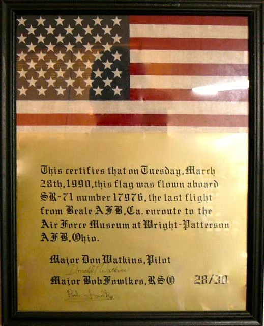 Sent in by Msgt Ed Unwin, 9th FMS Welding Shop, 1981-1988
