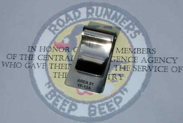 Hello again, I want to find out about getting a money clip from you, and whether or not it can be engraved for me. My dad was a liaison engineer with the Skunk Works and worked at Area 51 on the development of the YF-12A, and I would like a money clip to carry to remember him by. I don't know how big the clip is or how much engraving can be done on one. If you can engrave the clip, I was hoping for something along the lines of; In memory of Joe Sutherland Liaison Engineer Lockheed Skunk Works Project Oxcart 1956-1968 Please let me know about the possibility, as I want to order one of those as well as one of the $39 key chains from you. Thanks in advance for your help. Scott Sutherland