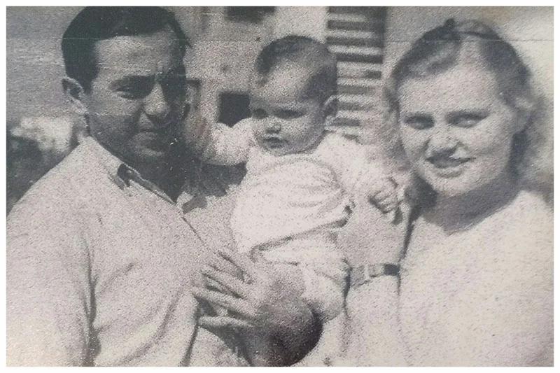My mother and father and I - 1948