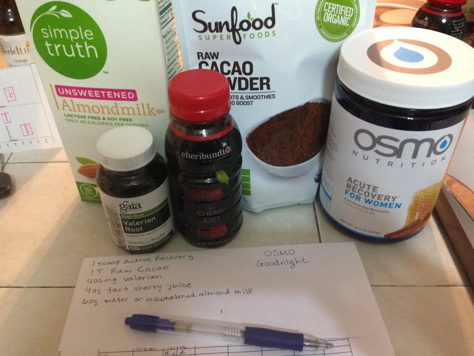 Filling Buckets and Osmo Goodnight