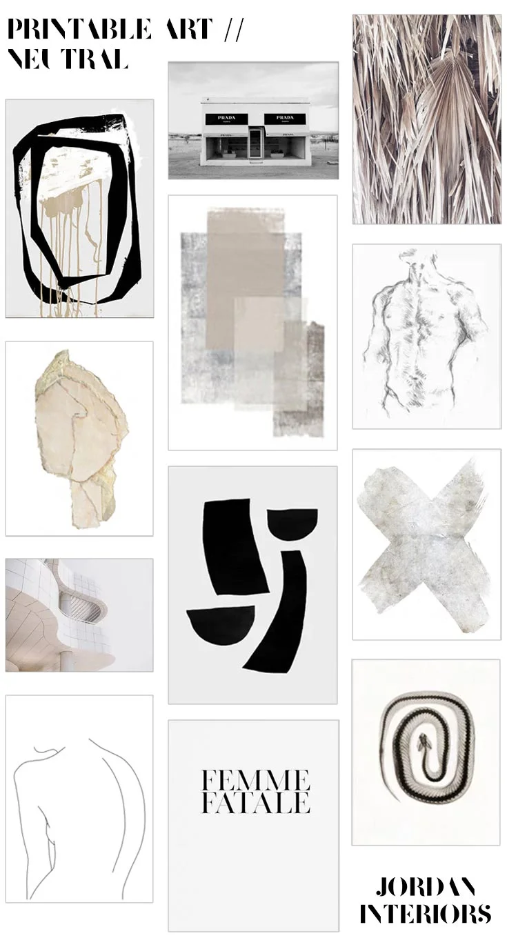 On my radar // printable art — jordan interiors