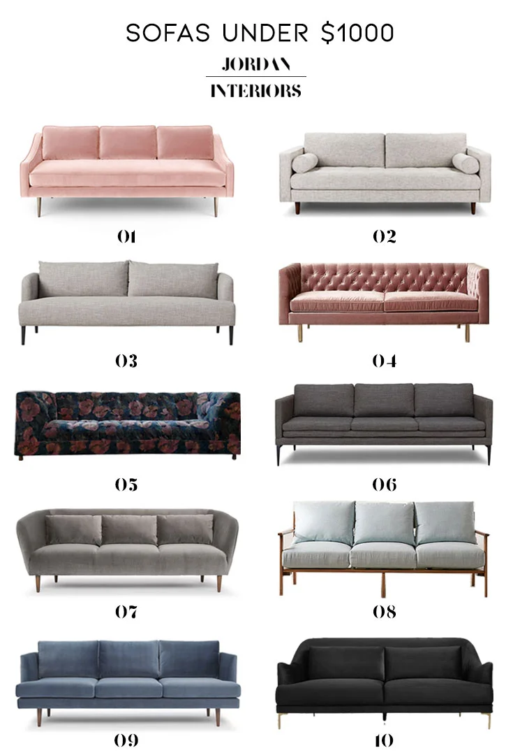 On My Radar Sofas Under 1 000 Jordan Interiors On My Radar Sofas Under 1 000, Sofas Under 40000 Dollars