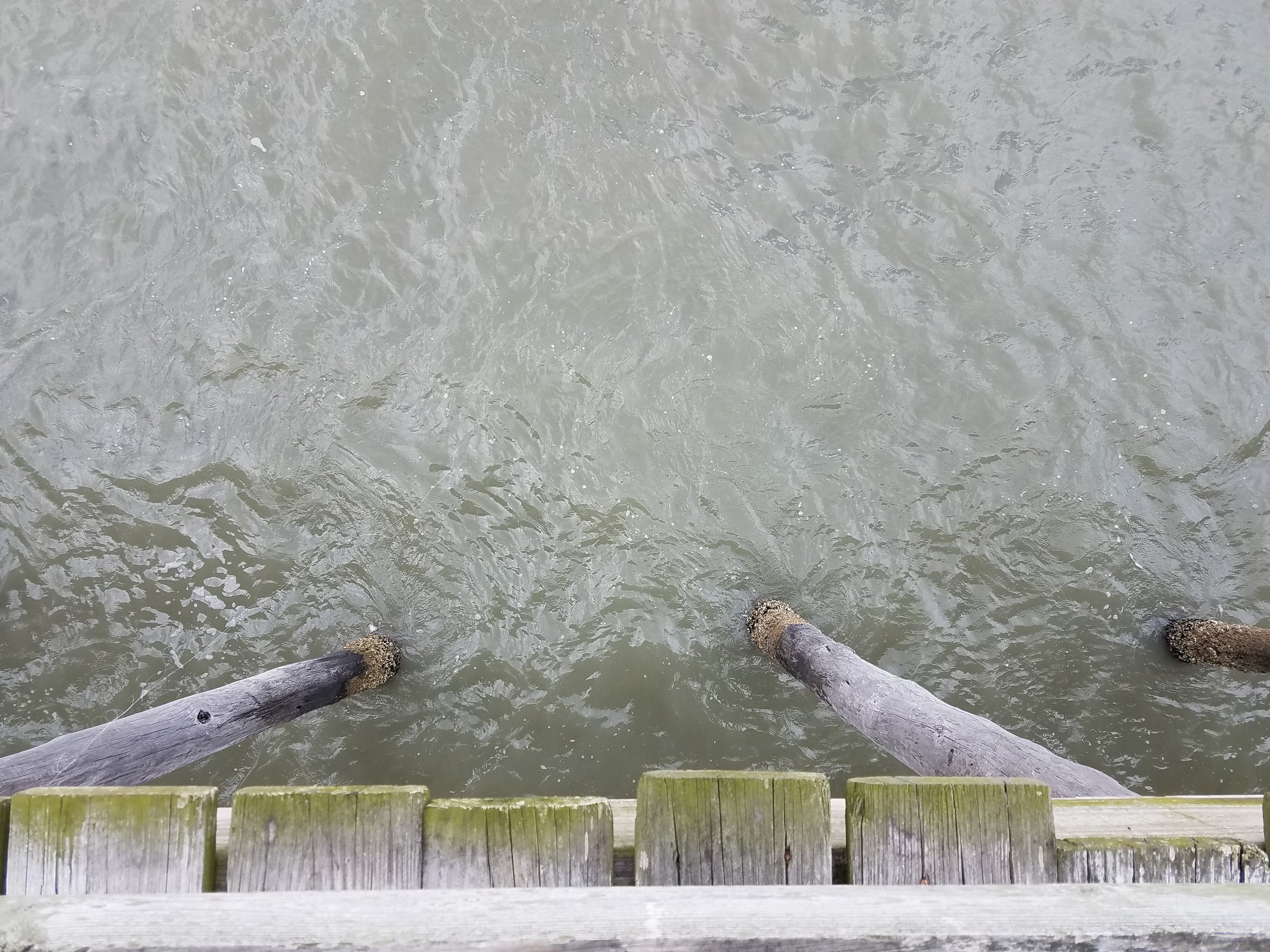 Long drop off said long pier.