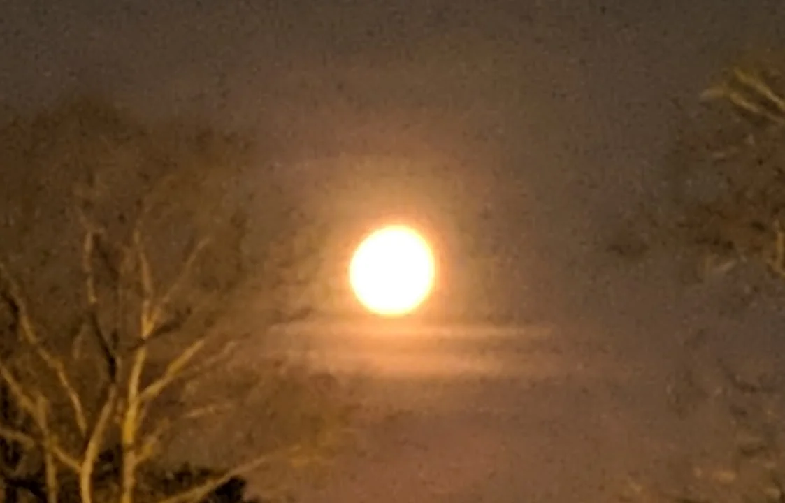 It’s blurry but it wasn’t even 0600 yet…plus, I’m no JoJo