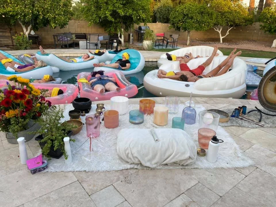 Full Moon Alchemy Sound Floating