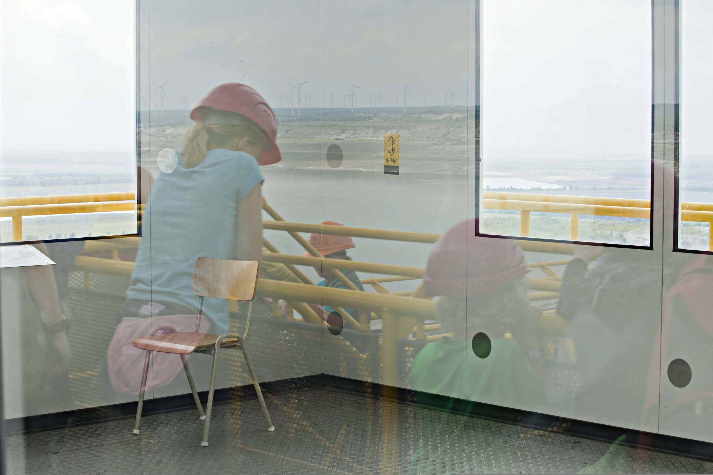 F60 BUCKET WHEEL EXCAVATOR TOURIST EXPERIENCE. LICHTERFELD-BRANDENBURG, GERMANY
