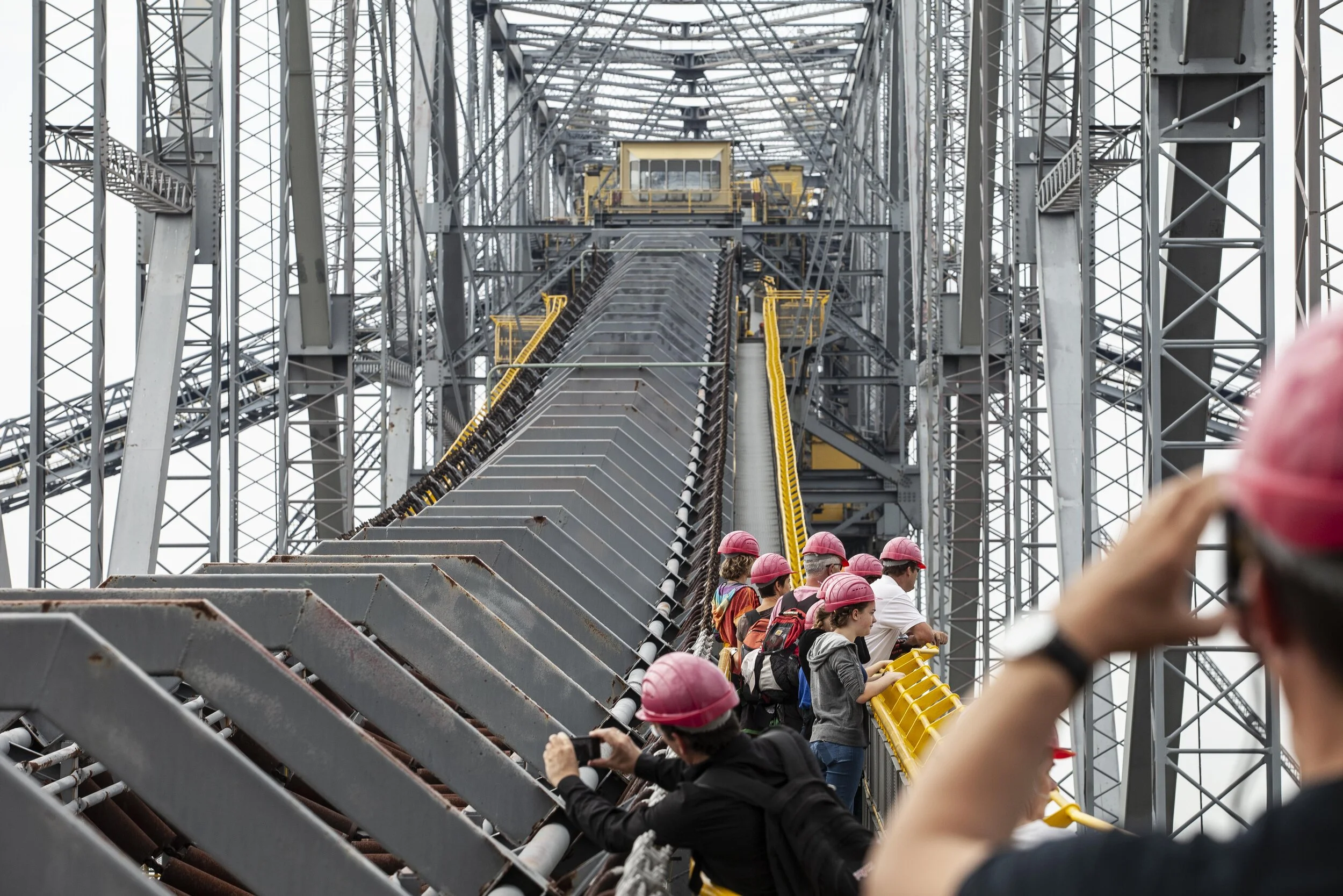 F60 BUCKET WHEEL EXCAVATOR TOURIST EXPERIENCE. LICHTERFELD-BRANDENBURG, GERMANY