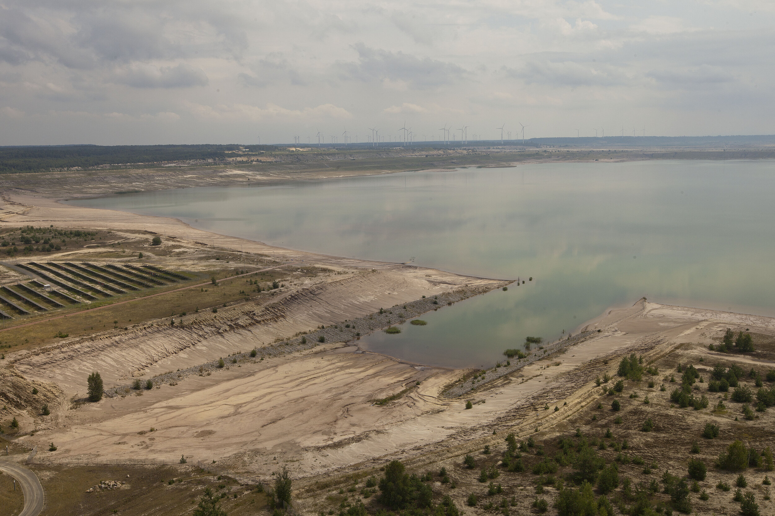FORMER OPEN-STRIP MINE, LICHTERFELD-BRANDENBURG, GERMANY