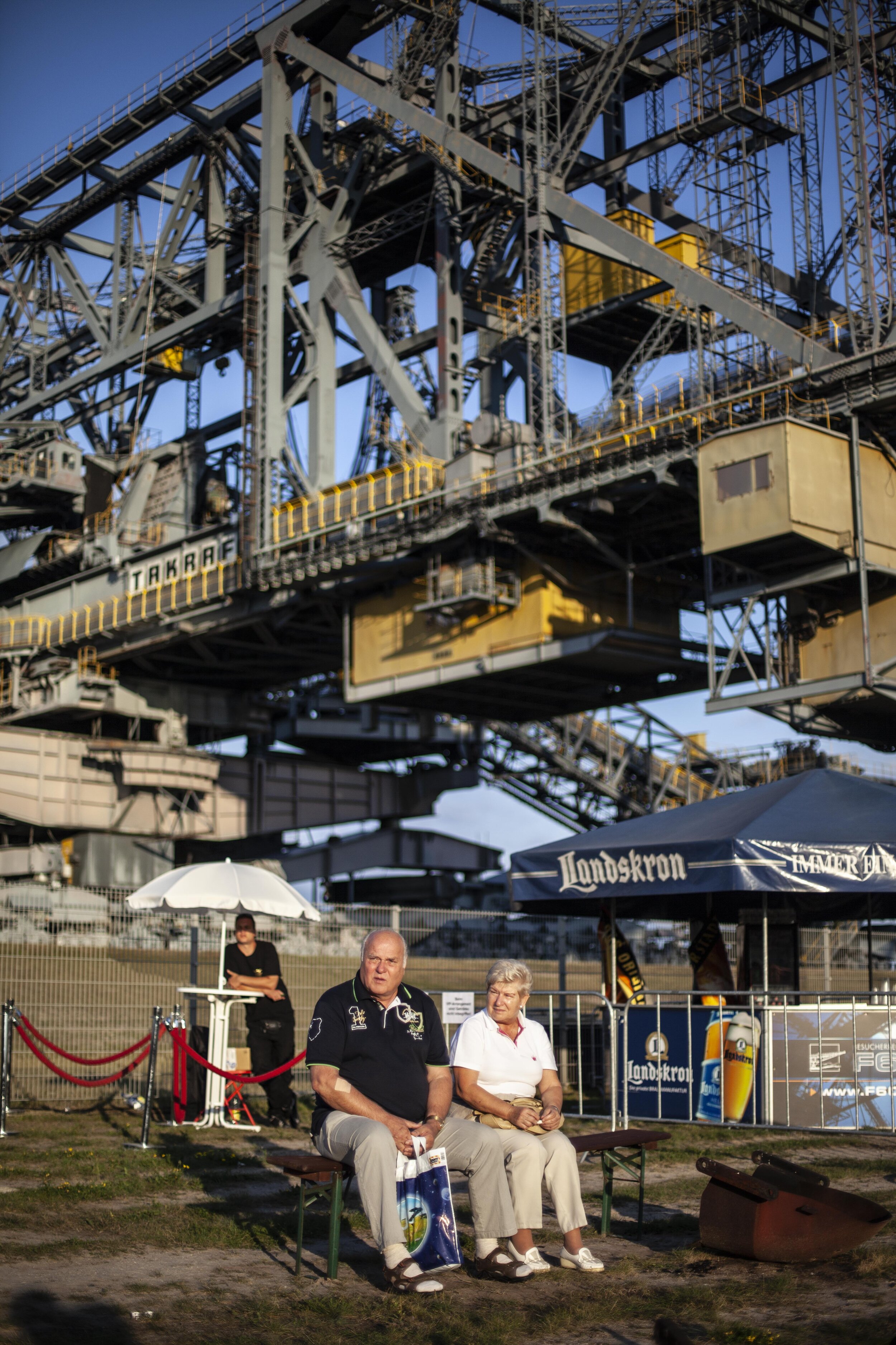 F60 BUCKET WHEEL EXCAVATOR TOURIST EXPERIENCE. LICHTERFELD-BRANDENBURG, GERMANY