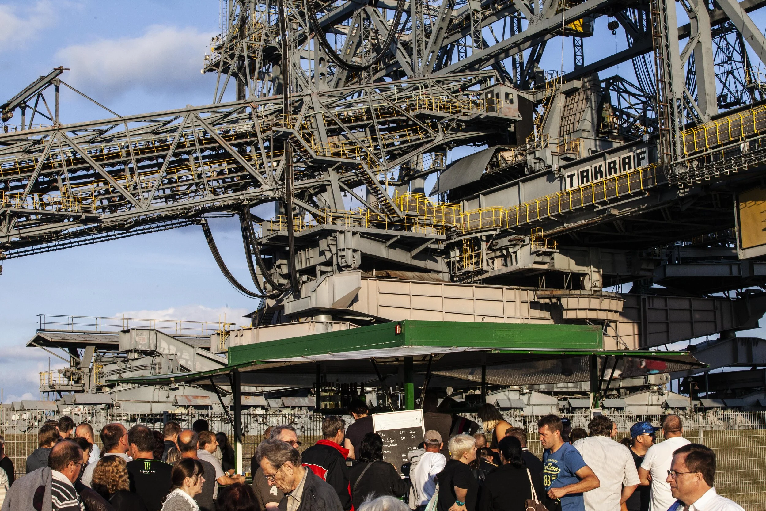 F60 BUCKET WHEEL EXCAVATOR TOURIST EXPERIENCE. LICHTERFELD-BRANDENBURG, GERMANY