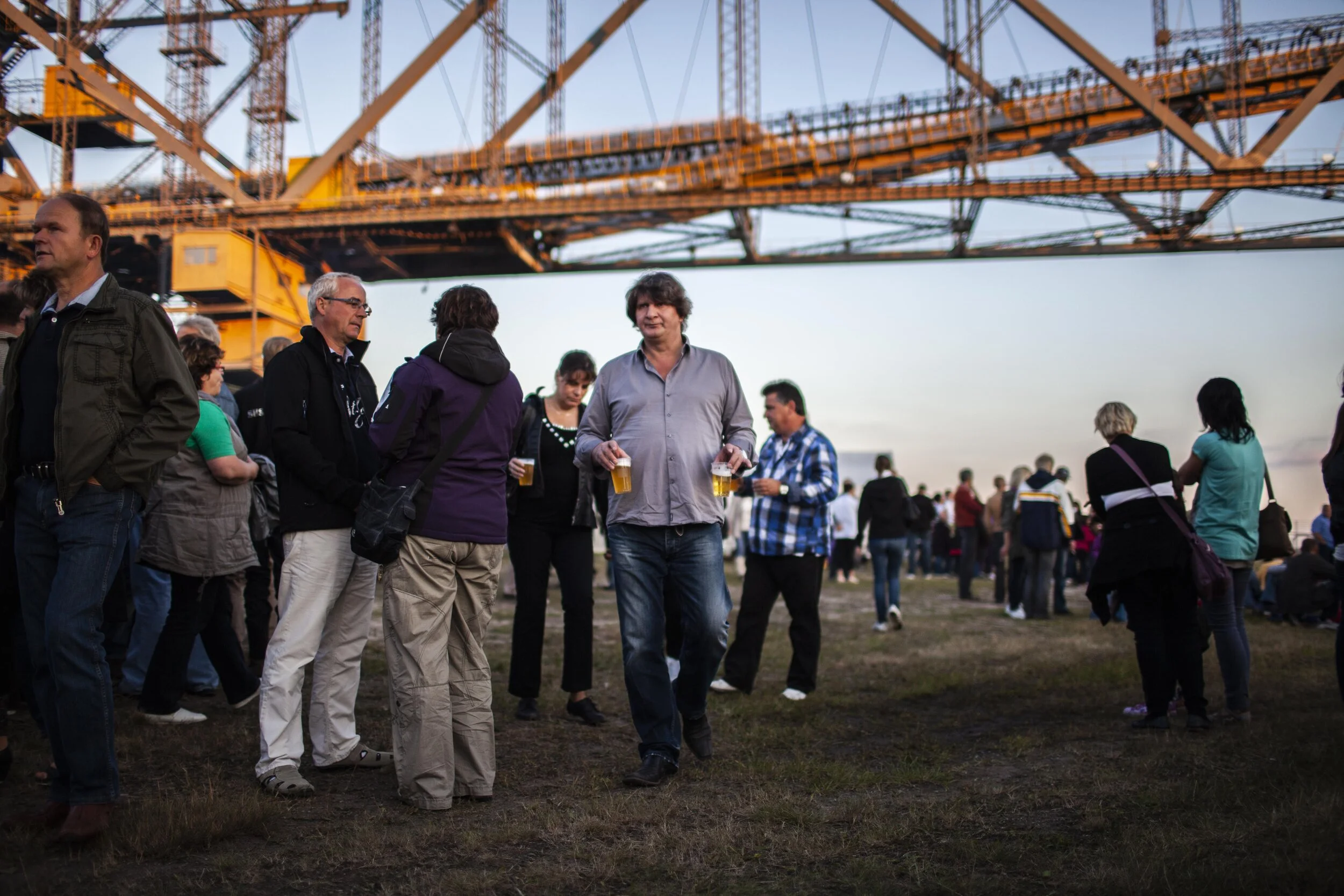 F60 BUCKET WHEEL EXCAVATOR TOURIST EXPERIENCE. LICHTERFELD-BRANDENBURG, GERMANY