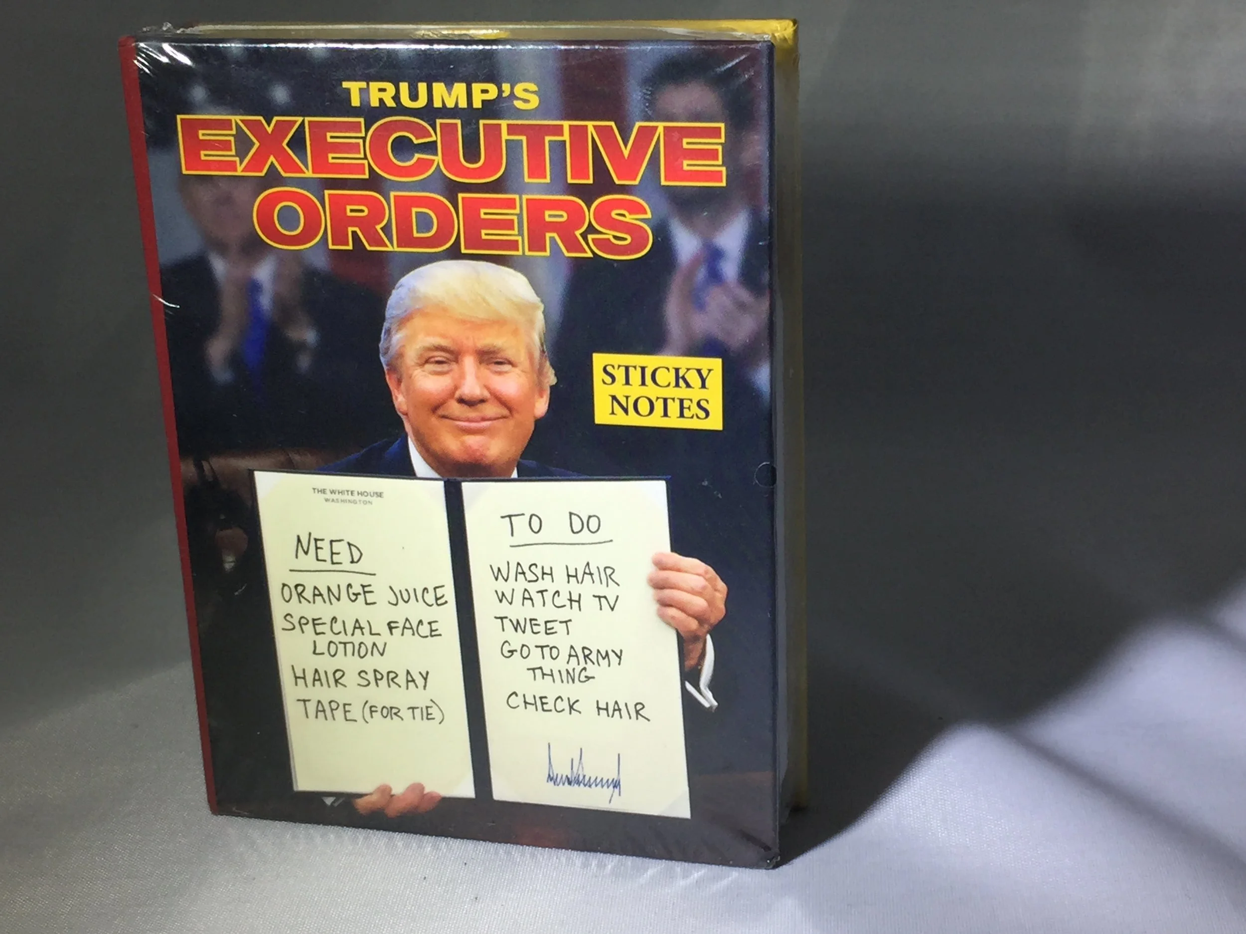 Trump Executive Order Sticky Notes