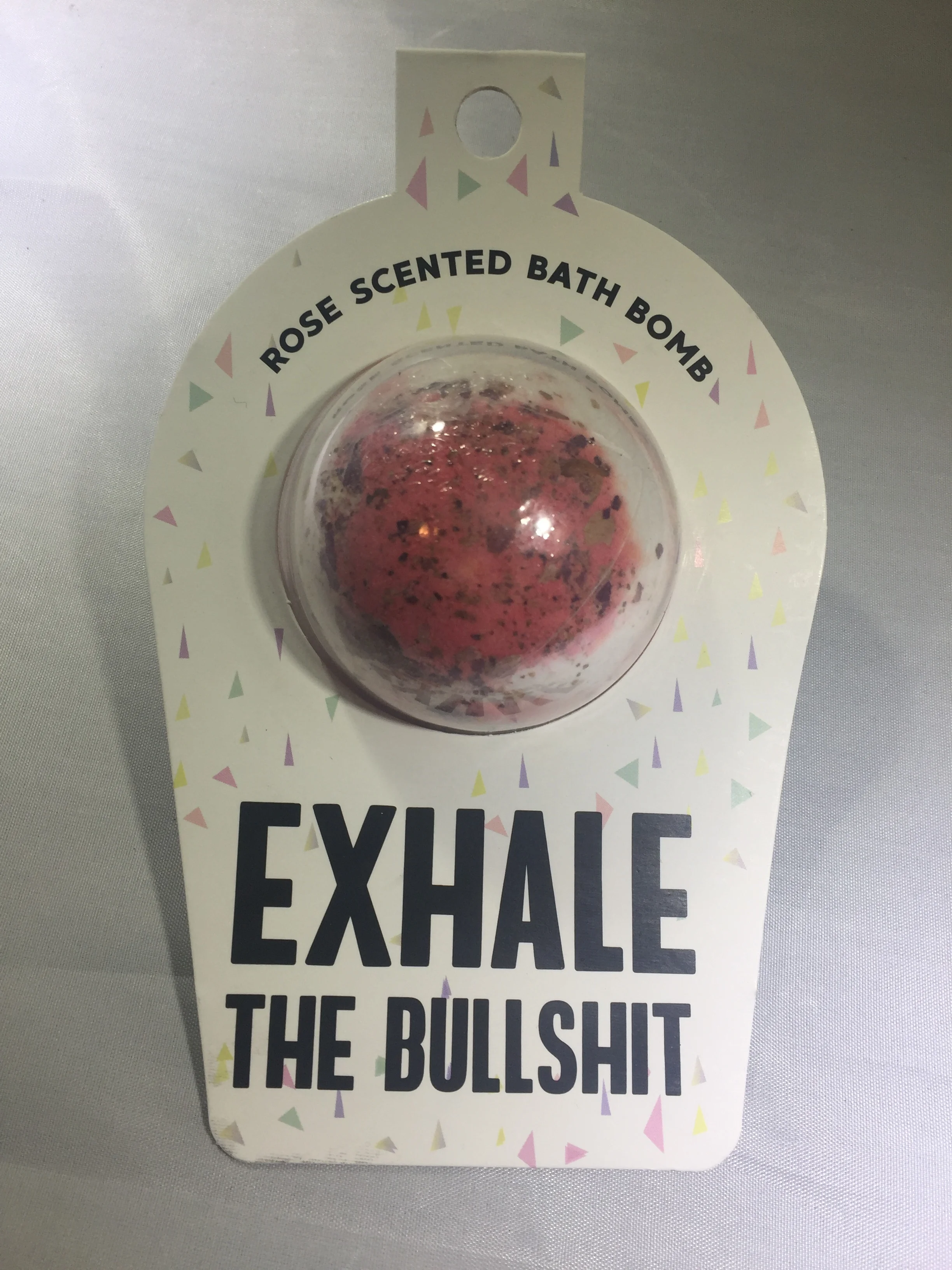 Exhale the Bullshit Bath Bomb