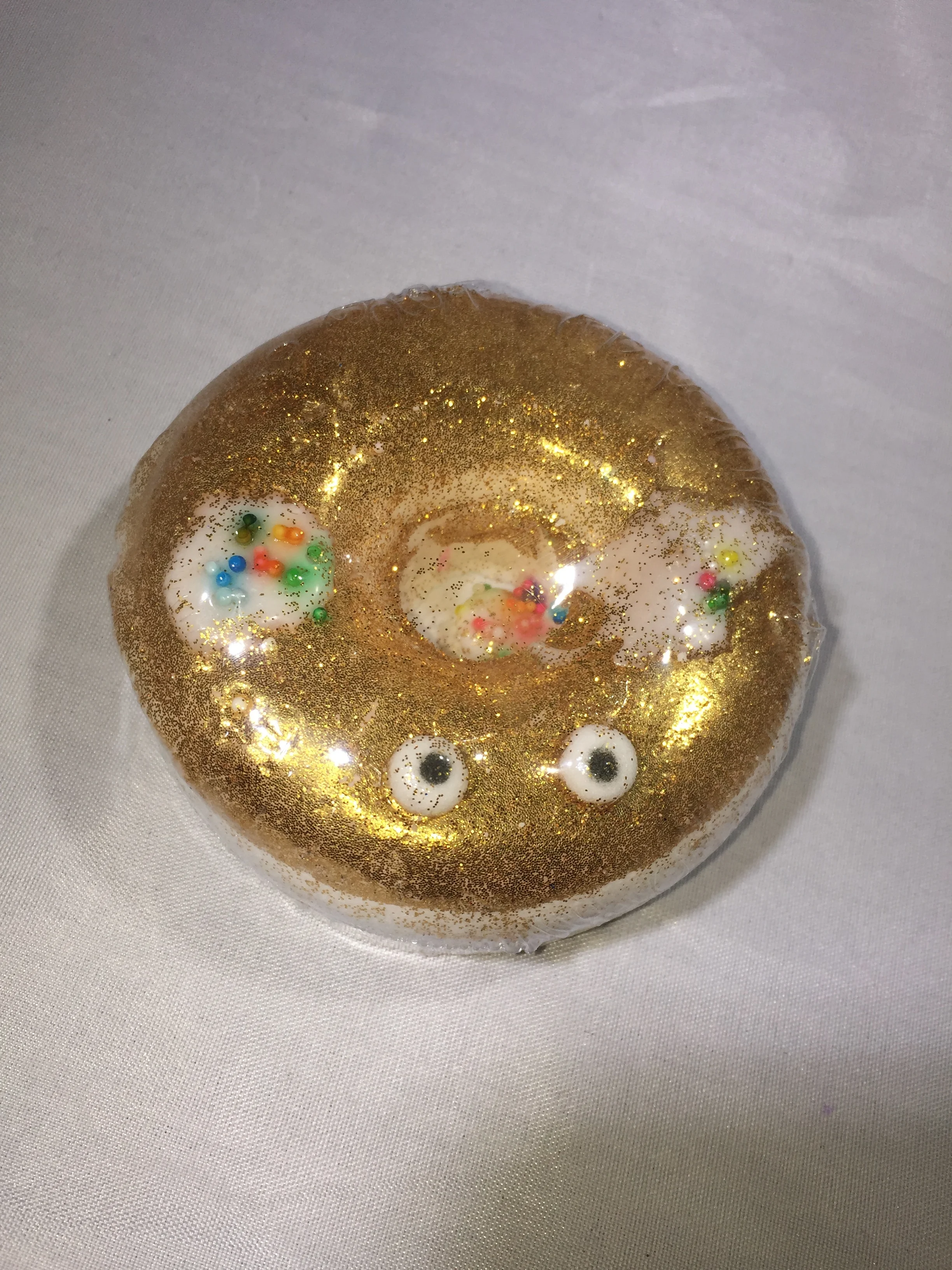 Annoying Orange Donut Bath Bomb