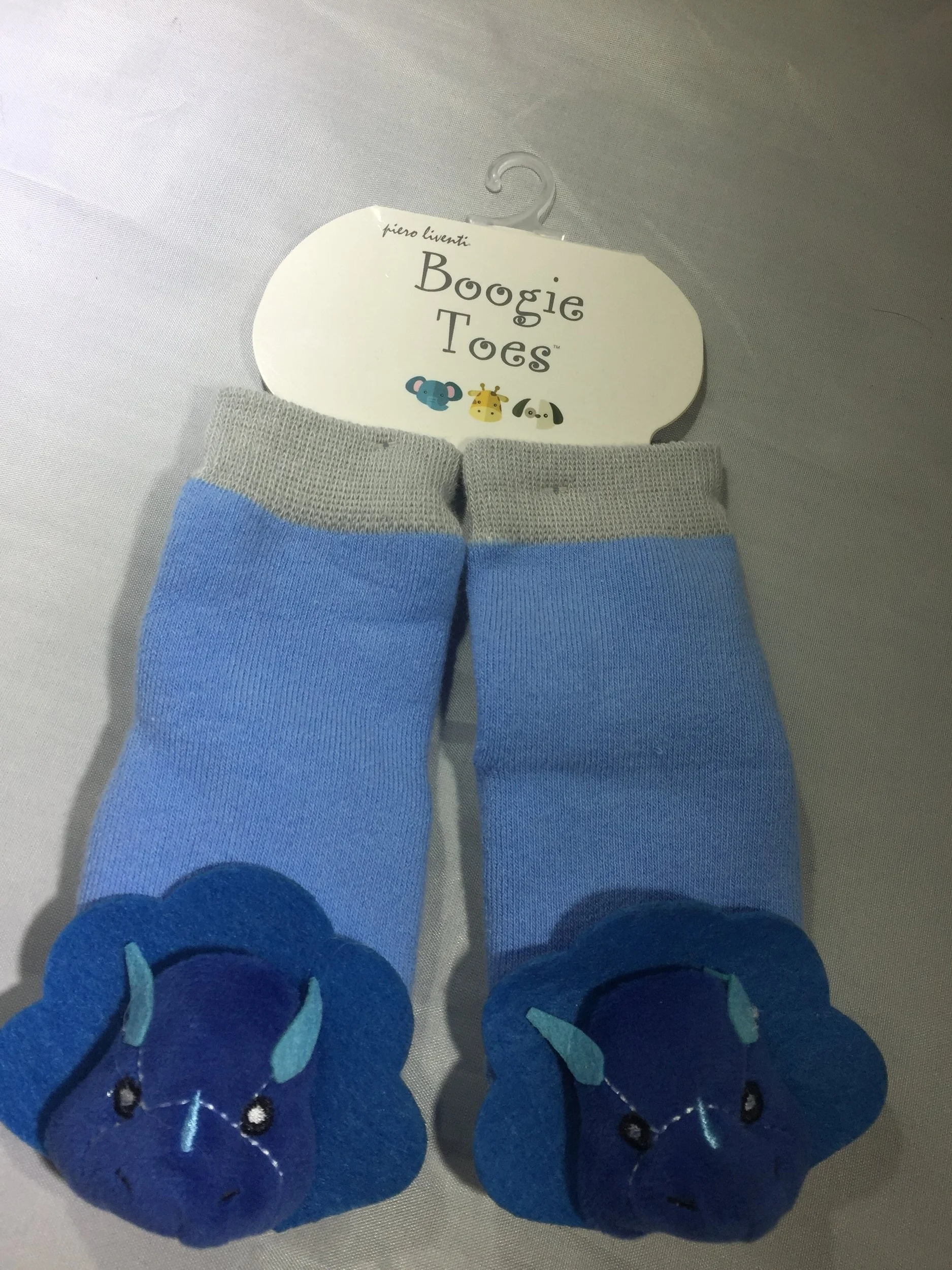 Boogie Toes Sock Rattle-Dinosaur