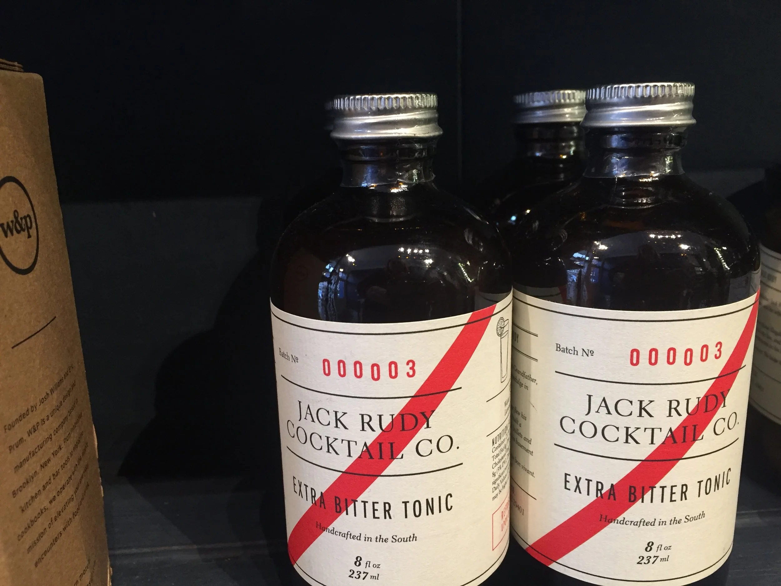 Jack Rudy Extra Bitter Tonic Cocktail Mixer