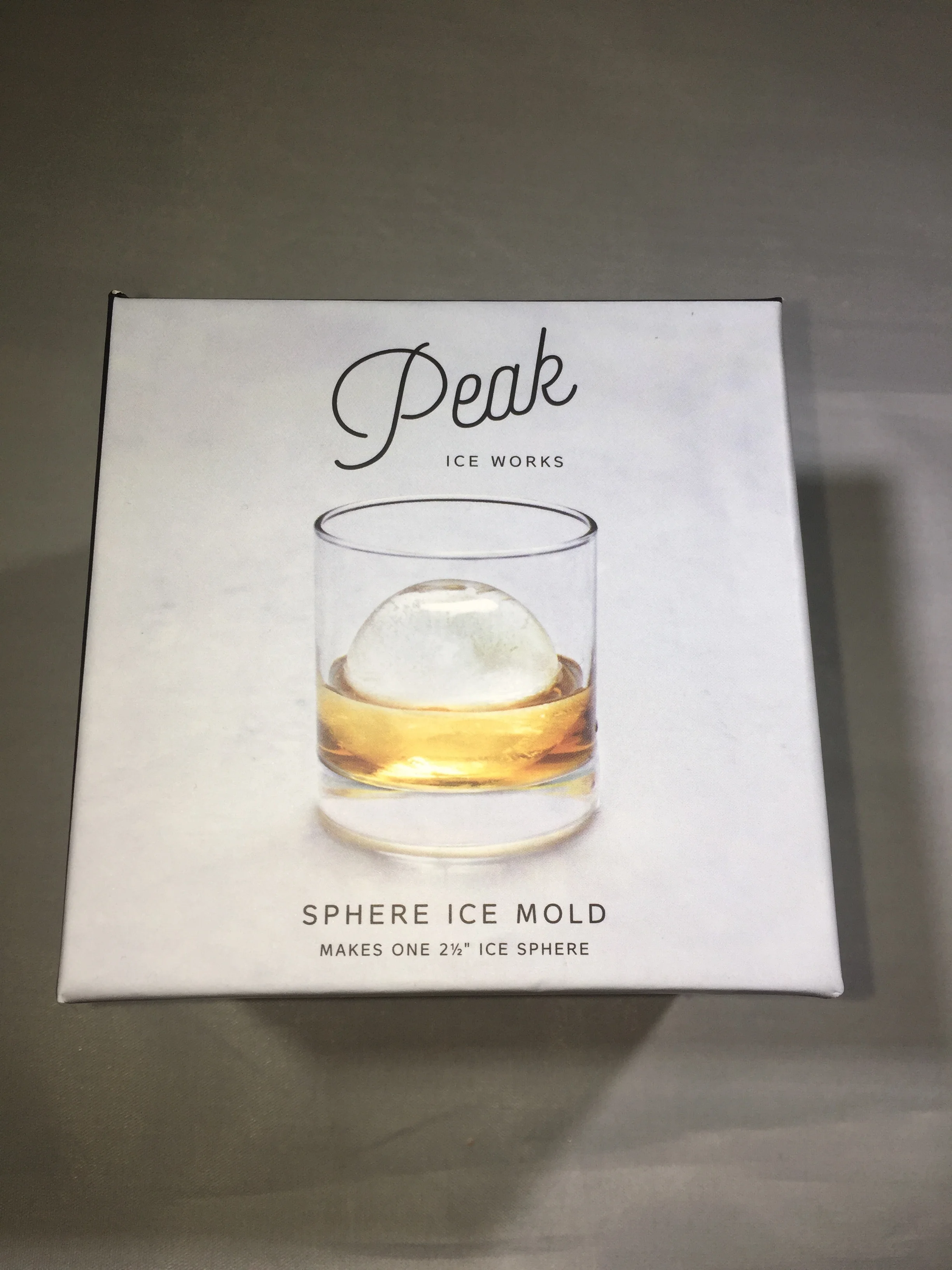 Peak Sphere Ice Mold
