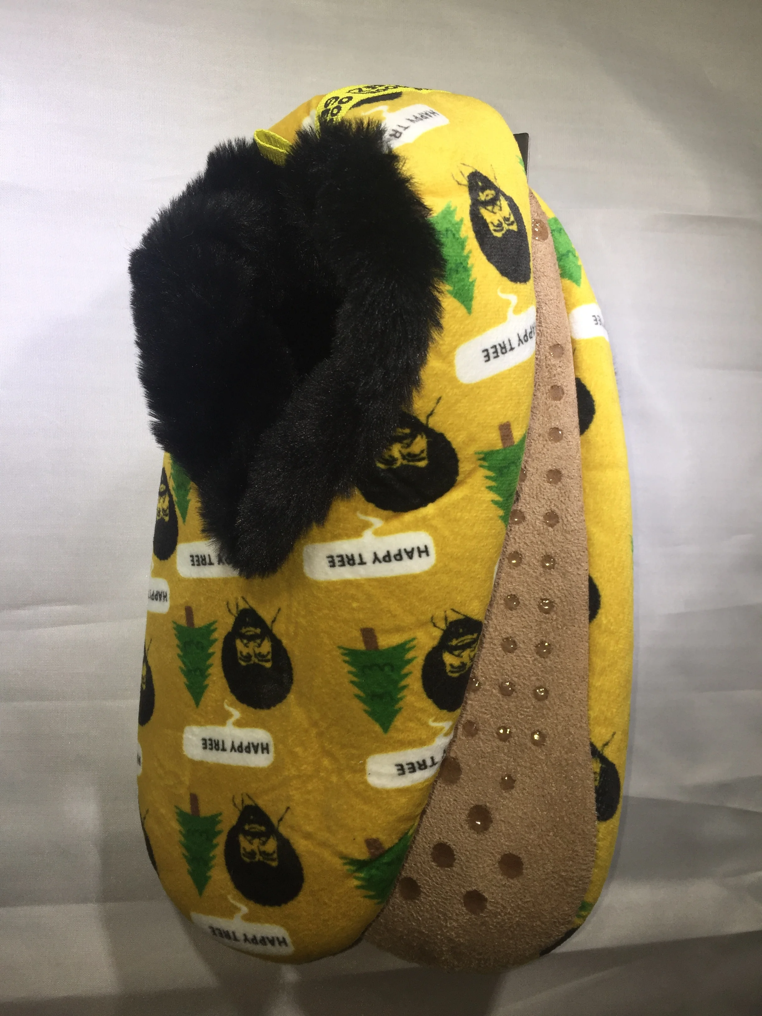 Bob Ross Cozy House Slippers