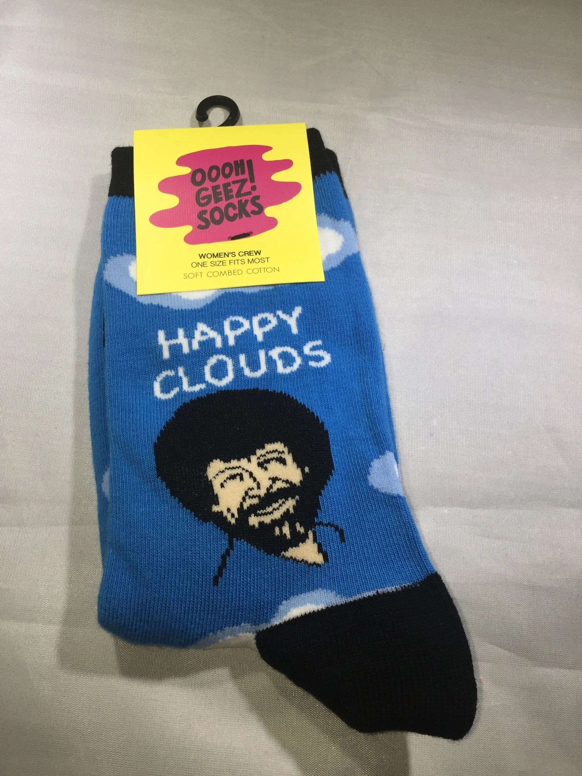 Bob Ross Happy Clouds Women's Socks
